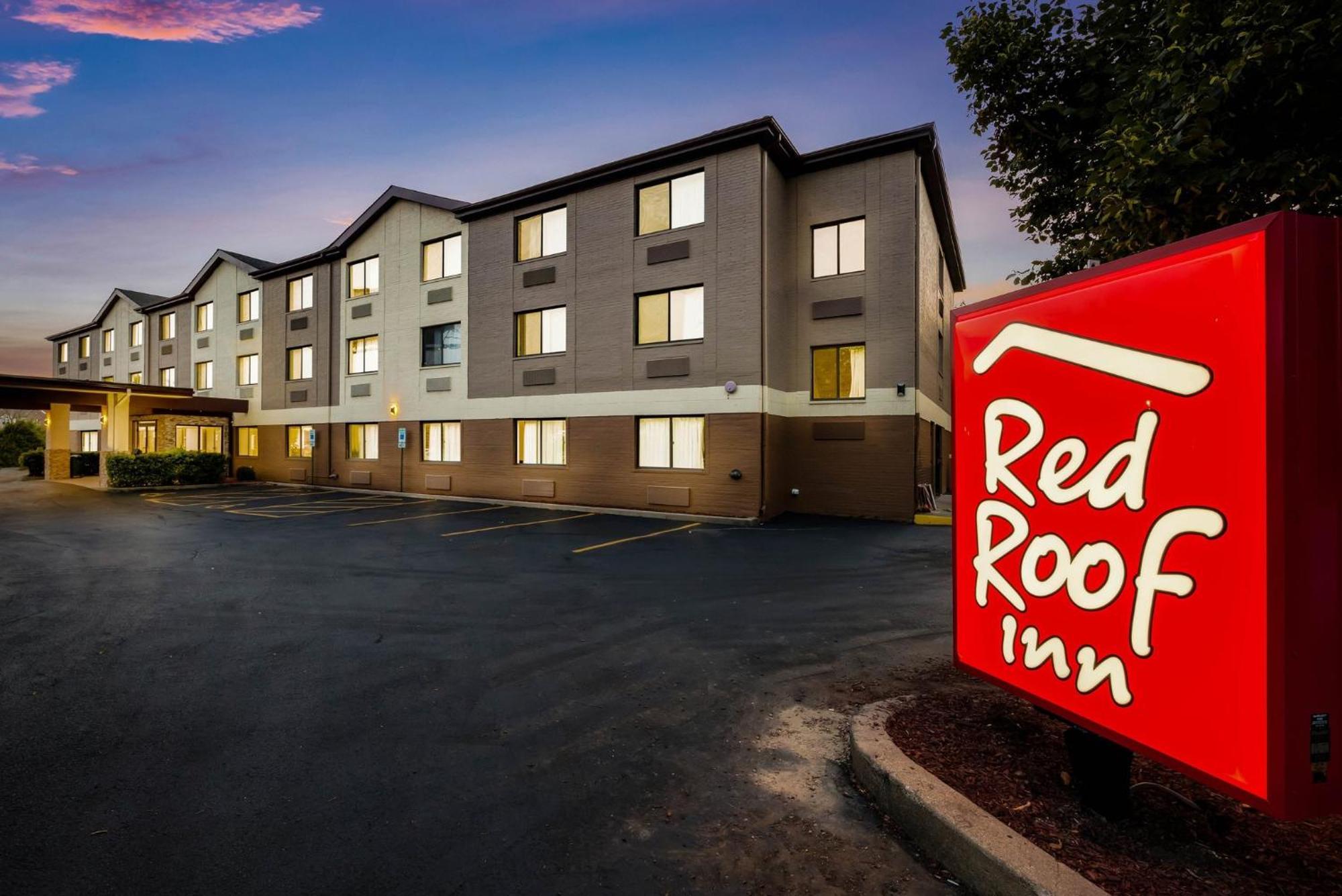 Red Roof Inn Palatine Exterior foto