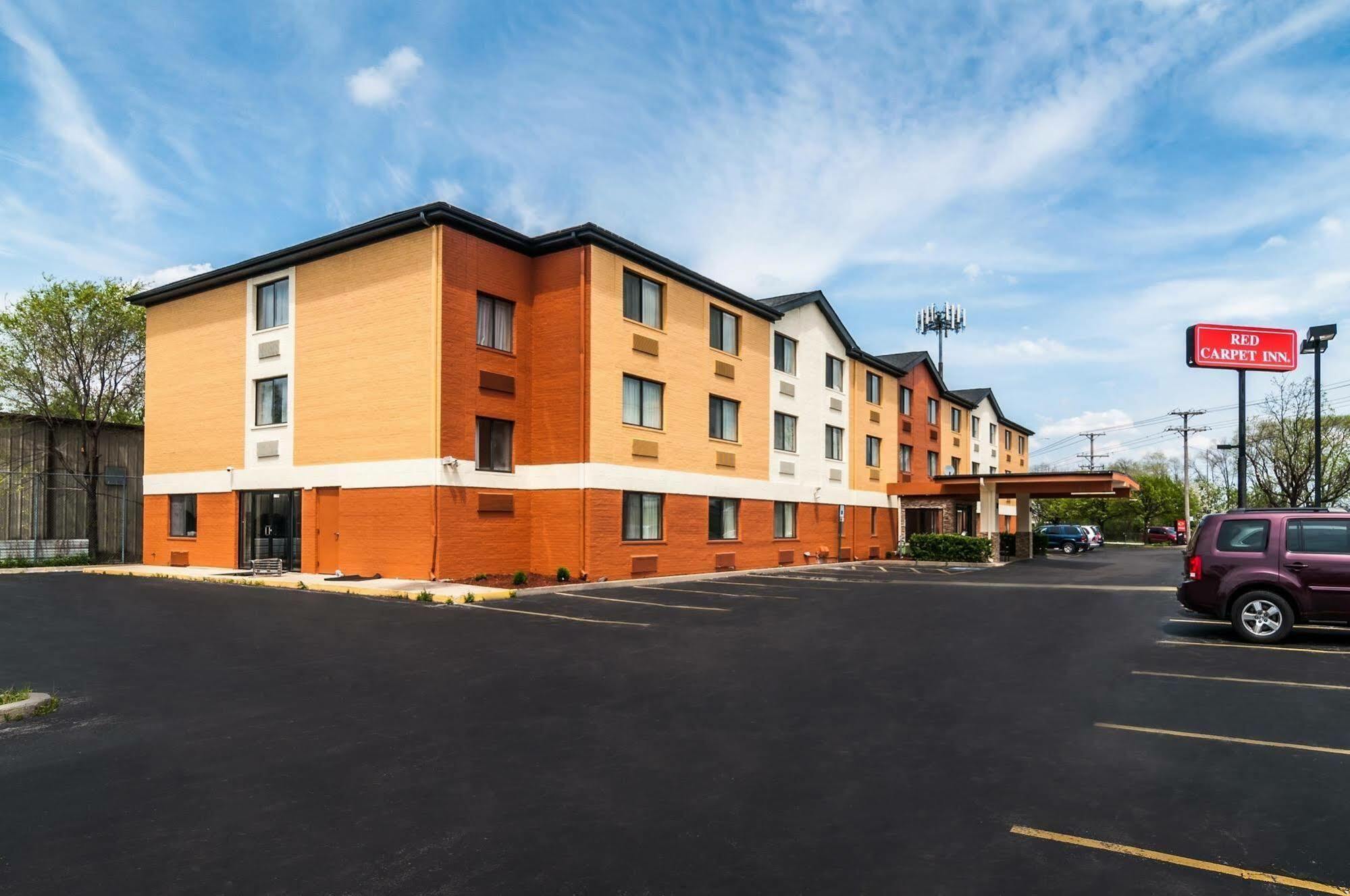 Red Roof Inn Palatine Exterior foto